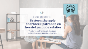 systeemtherapie om gezinsdynamieken te onderzoeken