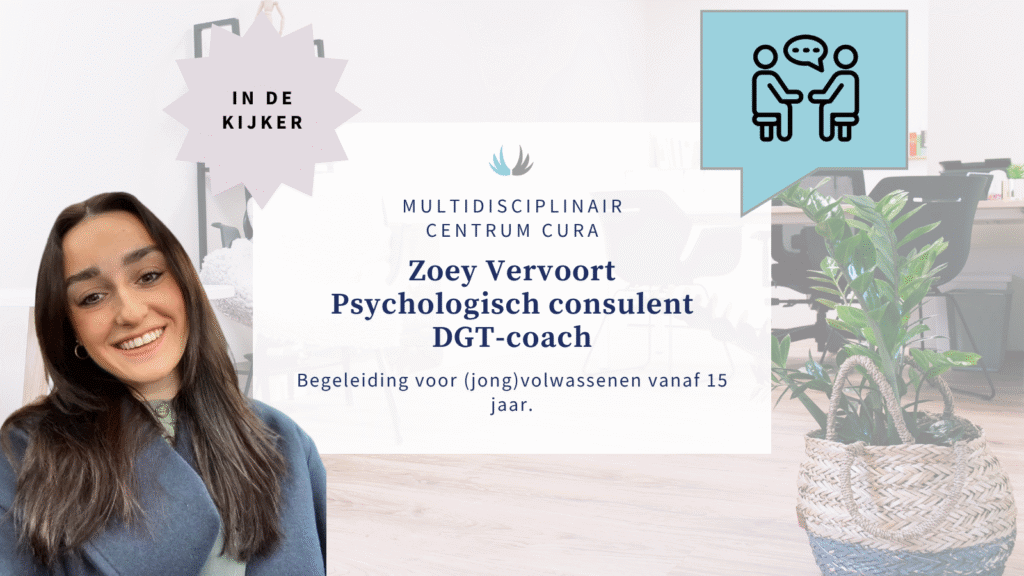 psychologisch consulent en DGT-coach Zoey Vervoort