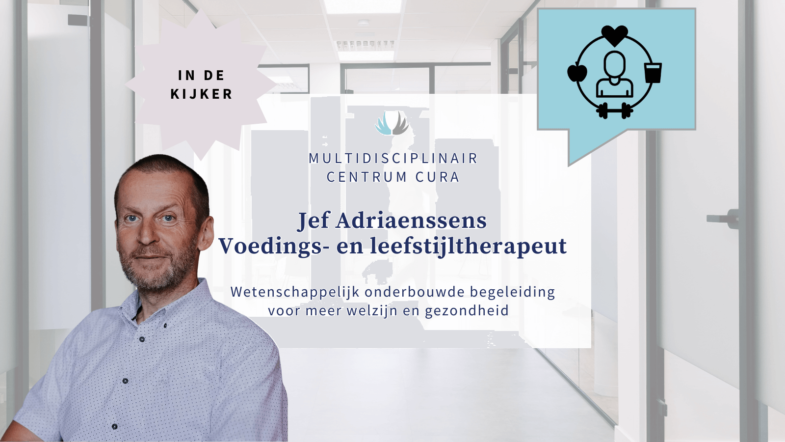 Jef Adriaenssens voedings en leefstijltherapeut